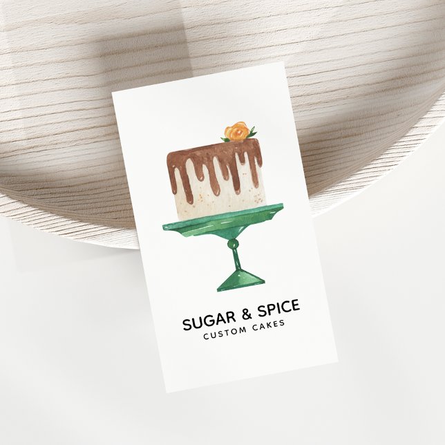 Cake / Bakery Business Card (Creator Uploaded)