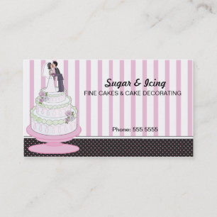 Cake Bakery Business Card