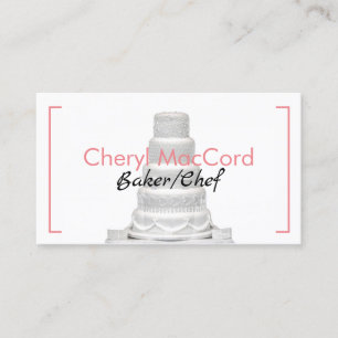Cake Bakery Business Card