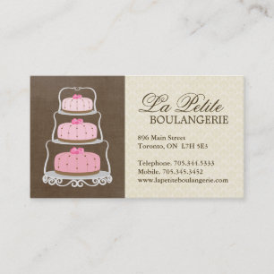 Cake Bakery Business Cards