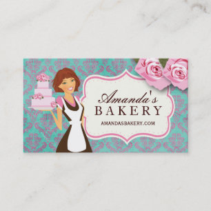 Cake Bakery Business Cards