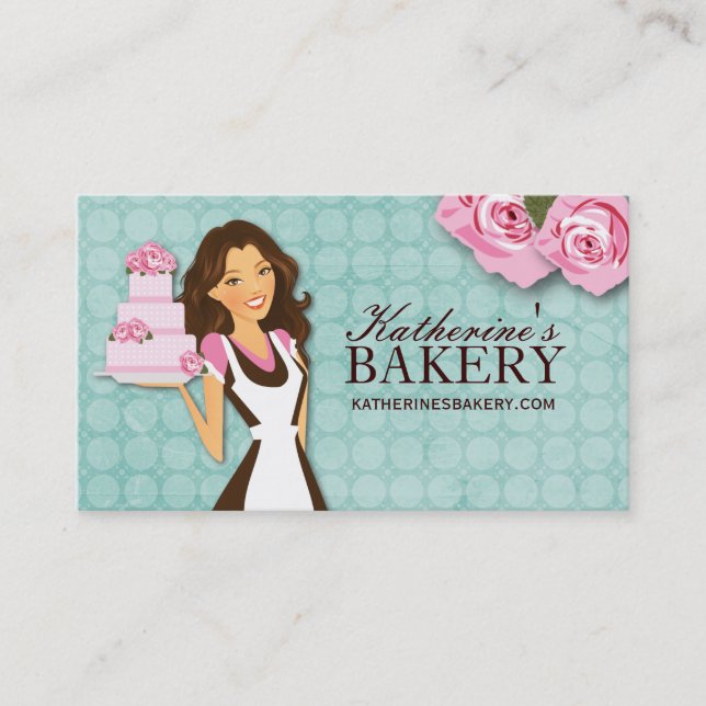 Cake Bakery Business Cards (Front)