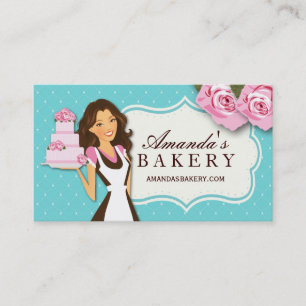 Cake Bakery Business Cards