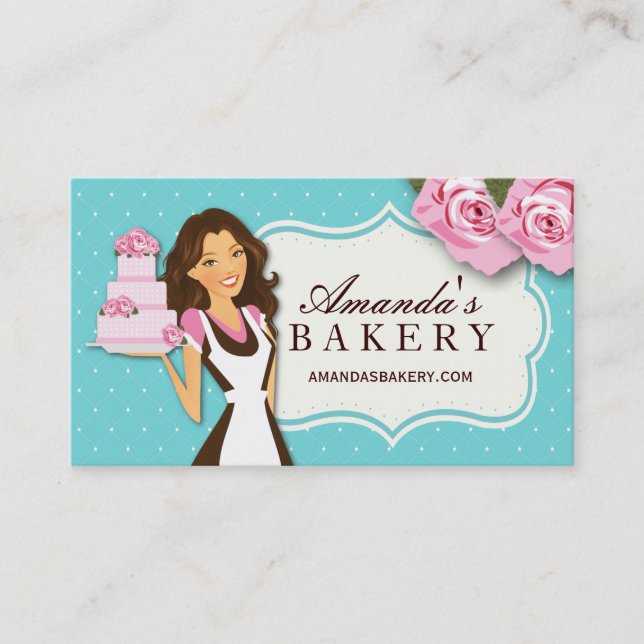 Cake Bakery Business Cards (Front)
