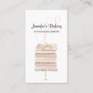 Cake Bakery Pastry Patisserie Business Card
