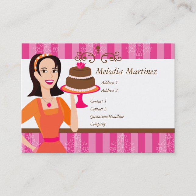 Cake Beauty Business Card (Front)