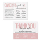 Cake Care & Cutting Guide, Cake Serving Guide