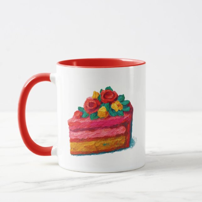  Cake Coffee Mug (Left)