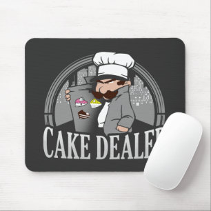 Cake Dealer Funny Bakery Owner Gag Mouse Pad