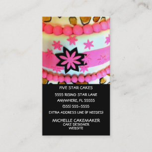 Cake Decorating Business Card