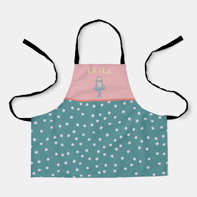 Cake Decorating Colourful Bake Off Apron (Front)