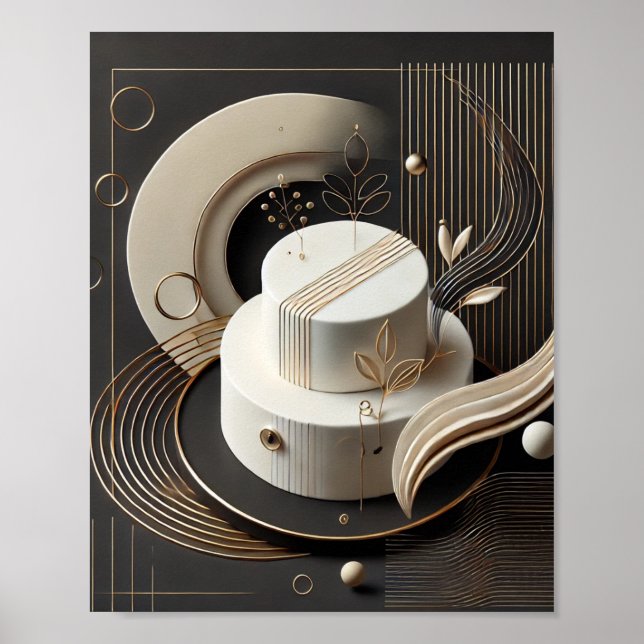 Cake Design Poster (Front)