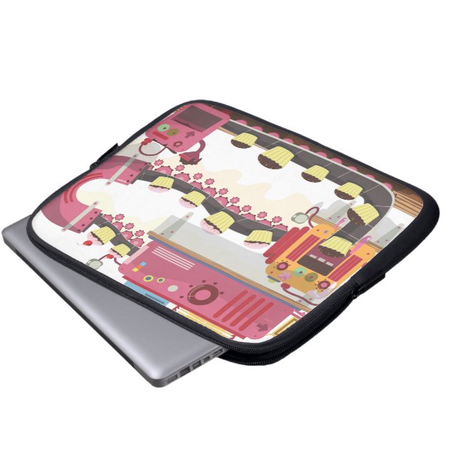 Cake Factory Laptop Sleeve (Front Bottom)