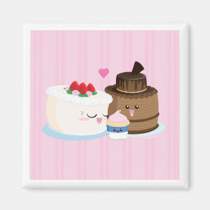 Cake Family Magnet