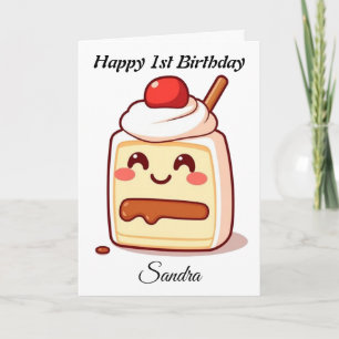 Cake Happy Birthday Card