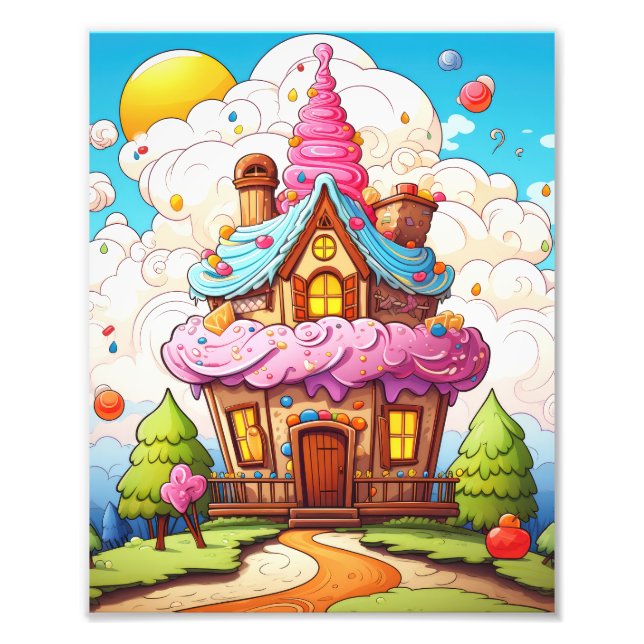 Cake House Photo Print (Front)
