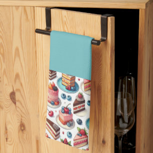 Cake in Your Face Tea Towel
