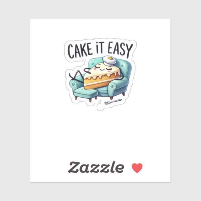 Cake it Easy - Cute Relaxing Cake  (Sheet)