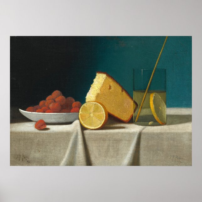 Cake - John Frederick Peto Fine Art Poster (Front)