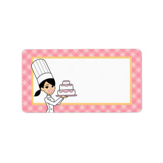 Cake Label in Medium