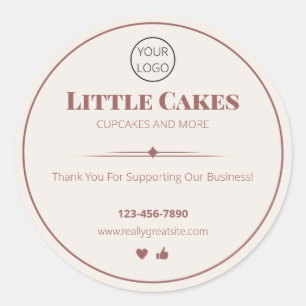 Cake Labels, Cookie Labels, Yoghurt Labels