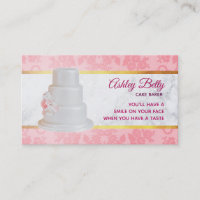 Cake maker Slogans Business Cards