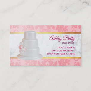 Cake maker Slogans Business Cards