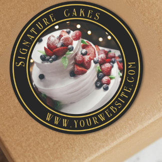 Cake Packaging Sticker