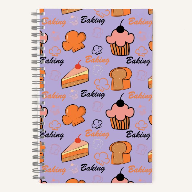 cake pattern notebook (Front)