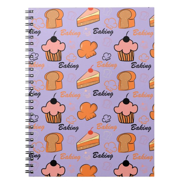 cake pattern notebook (Front)