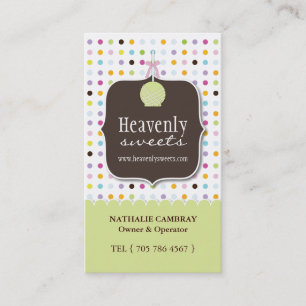 Cake Pop Business Card