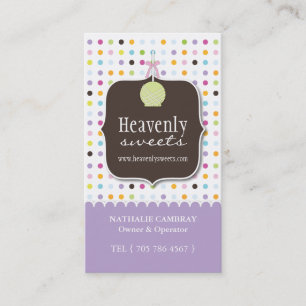 Cake Pop Business Card