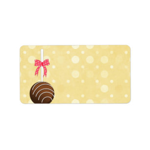 Cake Pops Address Labels