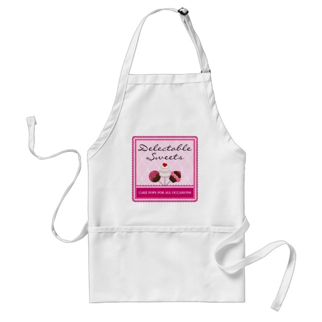 Cake Pops Bakery Apron (Front)