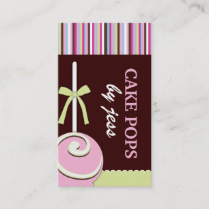 Cake Pops Business Cards