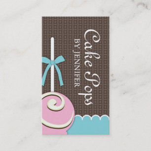 Cake Pops Business Cards
