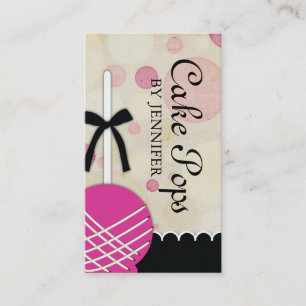 Cake Pops Business Cards