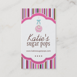 Cake Pops Business Cards