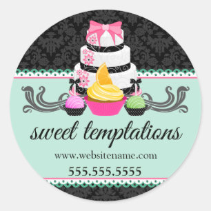 Cake Pops Cupcake Cake Bakery Box Seals