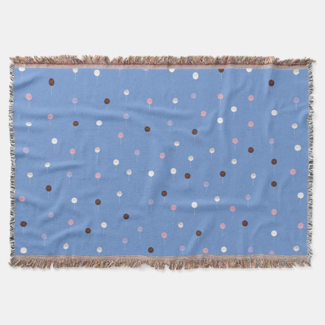 Cake Pops Everywhere Throw Blanket (Front)