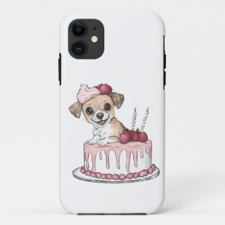 Cake Puppy Joy iPhone 11 Case