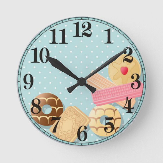 Cake Round Clock (Front)