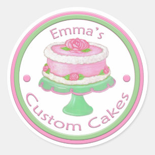 Cake Sticker ~ Thank You