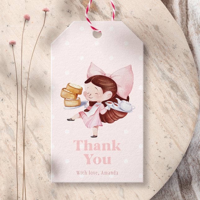 Cake & Tea Time Birthday Gift Tags (Creator Uploaded)