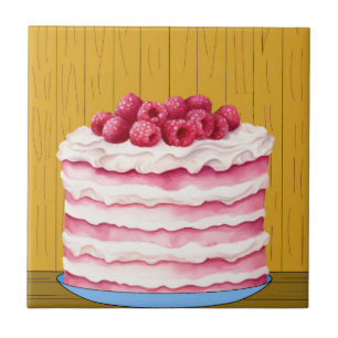 Cake Time Ceramic Tile
