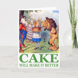 CAKE WILL MAKE IT BETTER CARD