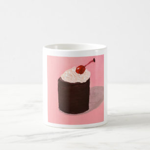 Cake with Cherry on Top Coffee Mug