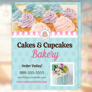 Cakes and Cupcakes Bakery Flyer