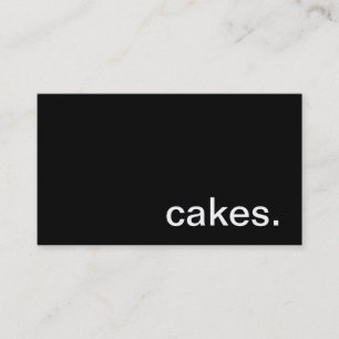 Cakes Business Card