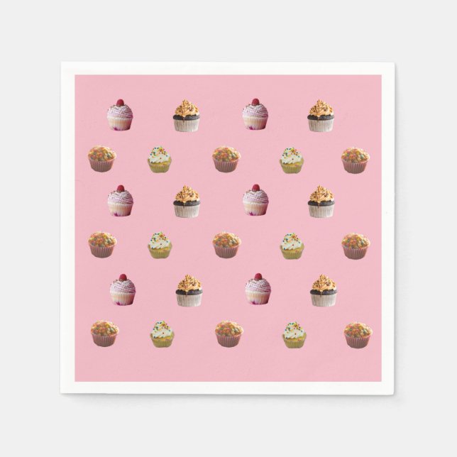 Cakes Colorful Napkins (Front)